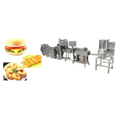 Купить Китайский производитель гамбургерная картофель формовочная машина гамбургерный булочек линия производства Производство в сети
