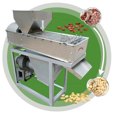 Купить Сухие сосновые орехи Красная кожа Ореховый очиститель Маленькая ореховая очистительная машина Автоматическая Производство в сети