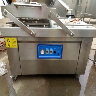 Купить Двухкамерная вакуумная упаковочная машина для морепродуктов / соленого мяса / сухой рыбы / свинины / говядины / риса Производство в сети