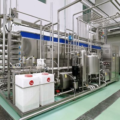 Купить 500 л / ч Пастеризованная линия обработки молока Машины для переработки молочных продуктов в бутылках SUS304 / 316L Производство в сети